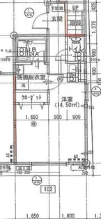 ROW HOUSE 王子本町【1階】の間取り