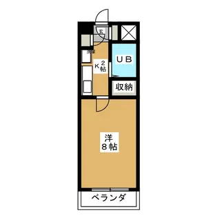 ラセゾン千種【1階】の間取り
