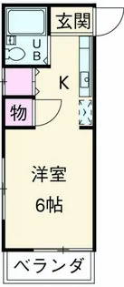 メープル安東【2階】の間取り