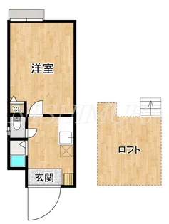 ステーションハイツ【1階】の間取り