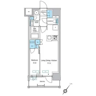 東京都大田区山王3【マンション】の間取り