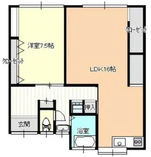 岩手県盛岡市館向町【一戸建】の間取り