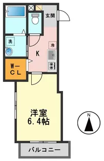 東京都江戸川区南小岩6【アパート】の間取り