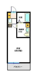 ポルタロッサ【2階】の間取り