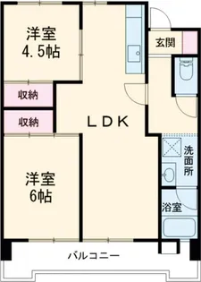 鹿島マンション【3階】の間取り