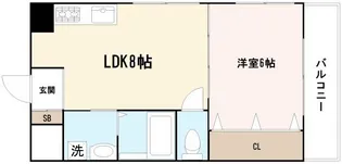 ベルクレイン【2階】の間取り