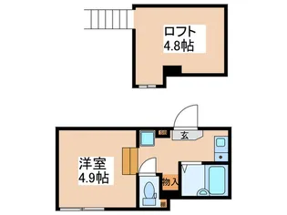 レガーロY【1階】の間取り