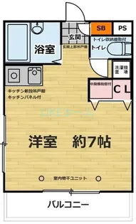 朝日ホーム山野【2階】の間取り