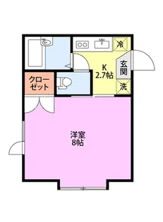 リヴェールB【1階】の間取り