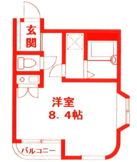パレ ドゥ レーヴ【3階】の間取り