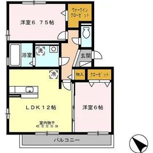 リビングタウン鈴鹿旭が丘 A棟【2階】の間取り
