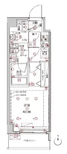 クレイシア板橋本町【3階】の間取り