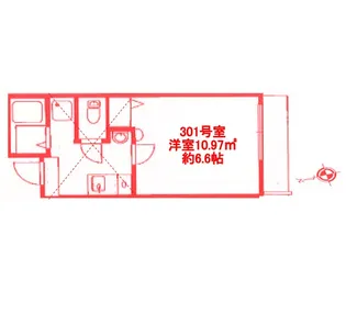 リーヴェルポート横浜和田町【3階】の間取り