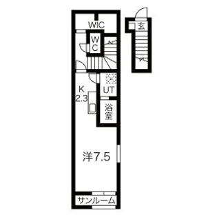 エレファントII【2階】の間取り