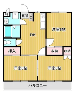 フレックス21【1階】の間取り