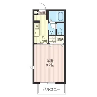 マストライフおもちゃのまちE【1階】の間取り