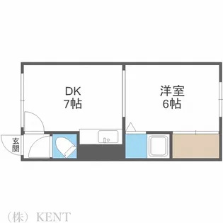 ラ・フォーレ元町【2階】の間取り