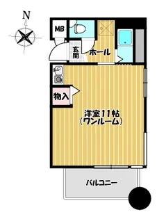 ニューライフビル【3階】の間取り
