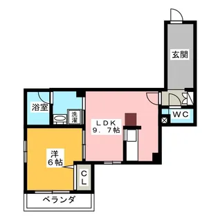 ピリーナ湘南【2階】の間取り