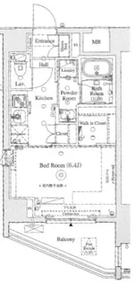 ARKMARK OMORIMACHI RESIDENCE【4階】の間取り