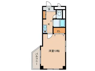 パンション園田【2階】の間取り