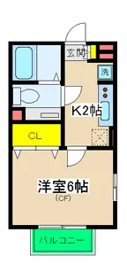 ルシール星川【1階】の間取り