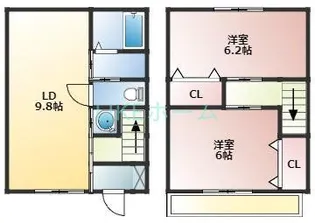 グランベールS3【1階】の間取り