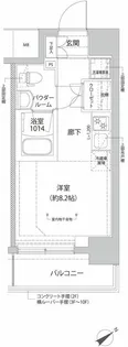 RELUXIA横濱反町【10階】の間取り