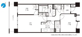 パークホームズ小石川【4階】の間取り