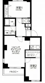 ソフィア中落合【1階】の間取り