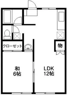 リヴェール湘南B【1階】の間取り