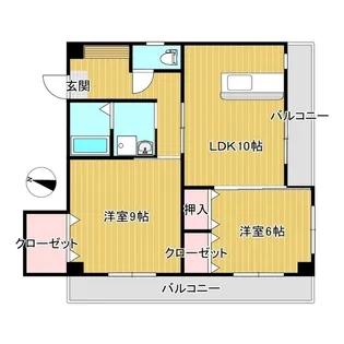 曽根アパート【3階】の間取り