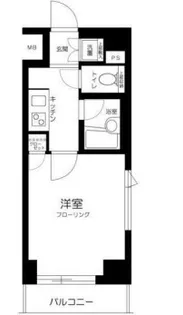 ルーブル菊川【7階】の間取り