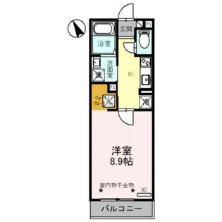 ハイエストヒル【1階】の間取り