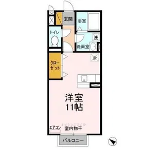 アマルフィイ【2階】の間取り
