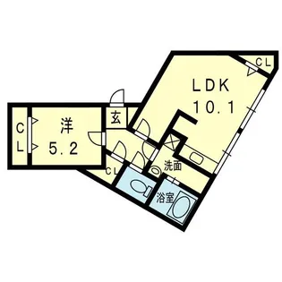 光の森グッディポイントII【2階】の間取り