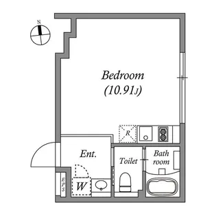 ALERO高円寺南【1階】の間取り