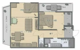 SoKo PARCO【5階】の間取り