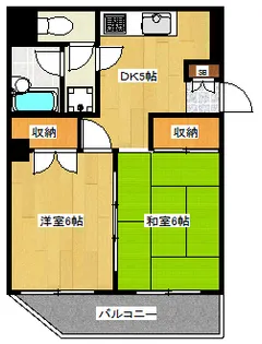 レジデンス星野【3階】の間取り