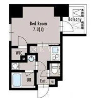 アルティザ五反田【4階】の間取り
