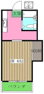 エクセレント内田【1階】の間取り