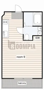 UD翔南鶉【3階】の間取り