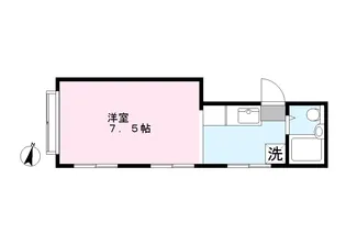 メゾンオーバ【3階】の間取り