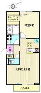 クローネ【1階】の間取り