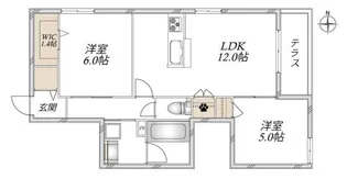 【新築☆旭化成ヘーベルメゾン】ヘーベルメゾン成増【1階】の間取り