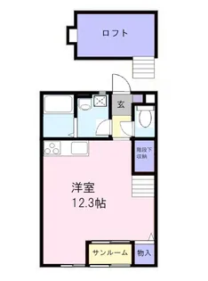 La Vita(ラヴィータ)【2階】の間取り