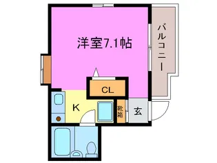 グランピア歌島【2階】の間取り