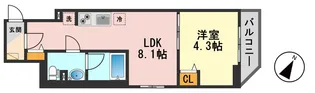Alivis篠崎【5階】の間取り