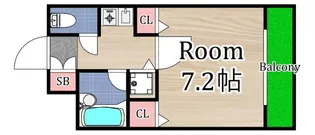 オズレジデンスNOE【2階】の間取り