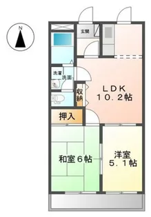 ファインヴィーブル参番館【3階】の間取り